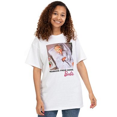 Barbie Womens/Ladies Working from Home T-Shirt
