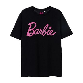Barbie Womens/Ladies Classic Logo Short-Sleeved T-Shirt