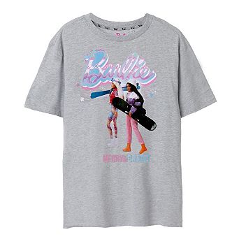 Barbie Womens/Ladies Merry & Bright Short-Sleeved T-Shirt