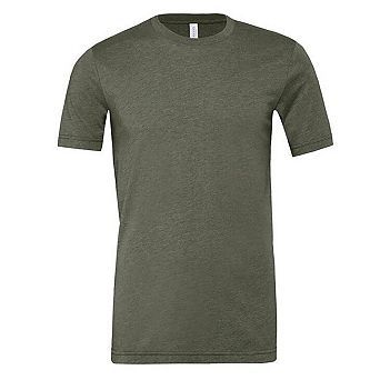 Bella + Canvas Adults Unisex Heather CVC T-Shirt