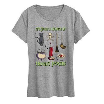 Women's Disney's Hocus Pocus It's Just A Bunch Of Hocus Pocus Graphic Tee