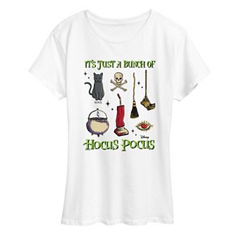 Women's Disney's Hocus Pocus It's Just A Bunch Of Hocus Pocus Graphic Tee