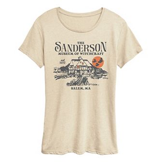 Women's Disney's Hocus Pocus The Sanderson Museum Of Witchcraft Graphic Tee