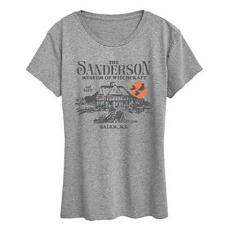 Women's Disney's Hocus Pocus The Sanderson Museum Of Witchcraft Graphic Tee