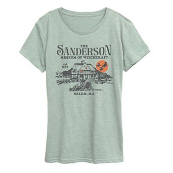 Women's Disney's Hocus Pocus The Sanderson Museum Of Witchcraft Graphic Tee
