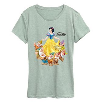 Women's Disney's Snow White And The Seven Dwarfs Graphic Tee