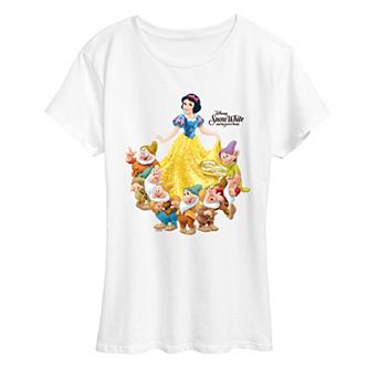 Women's Disney's Snow White And The Seven Dwarfs Graphic Tee