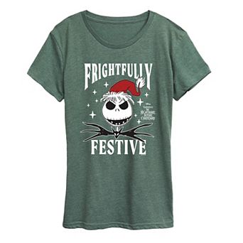 Women's Disney's The Nightmare Before Christmas Jack Skellington Graphic Tee