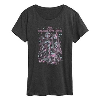 Women's Disney's The Nightmare Before Christmas Pastel Graphic Tee