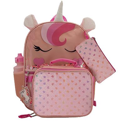 Unicorn 5-Piece Kids Backpack Set