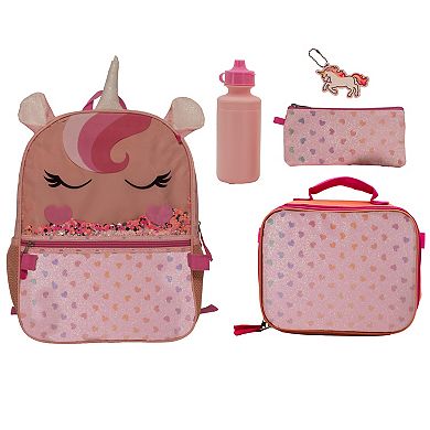 Unicorn 5-Piece Kids Backpack Set