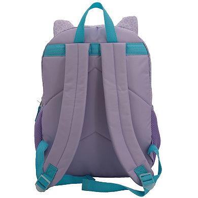 Sequin Kitty 5-Piece Kids Backpack Set