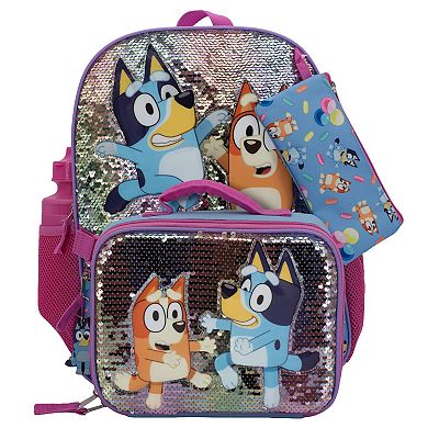 Bluey 5-Piece Backpack Set