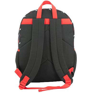 JurassicWorld 5-Piece Backpack Set with Padded Straps & Mesh Side Pockets