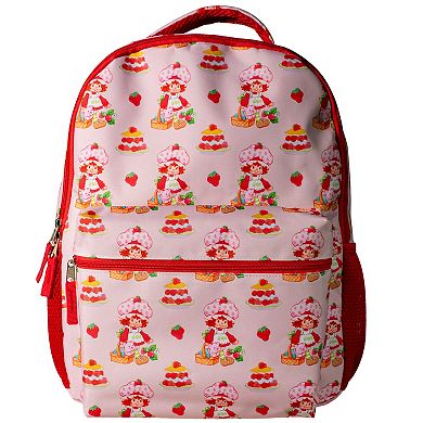 Strawberry Shortcake Backpack With Front Pocket & Padded Straps