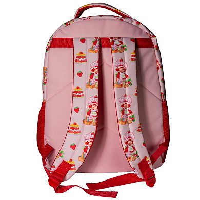 Strawberry Shortcake Backpack With Front Pocket & Padded Straps