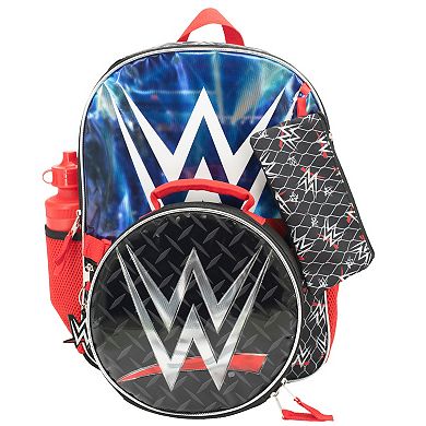 WWE 5-Piece Backpack Set