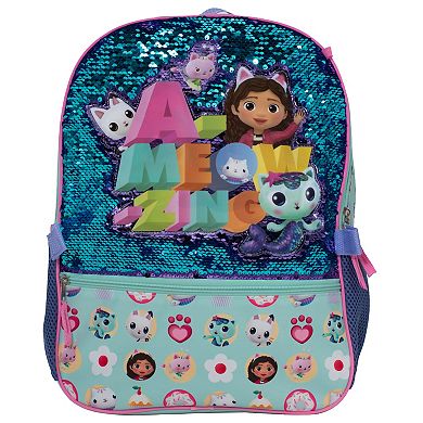 5-Piece Girls Backpack Set with Accessories