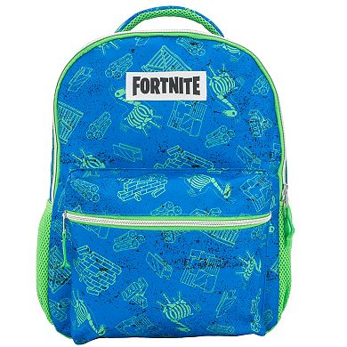 Fortnite Graphic Backpack with Front Pocket & Padded Straps