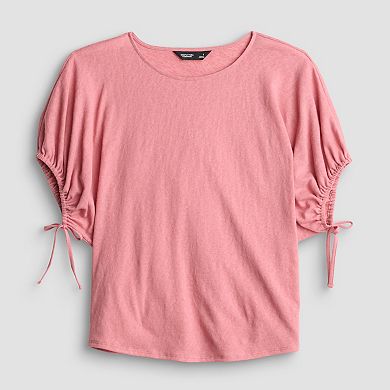 Women's Simply Vera Vera Wang Bubble Sleeve Popover