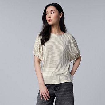 Women's Simply Vera Vera Wang Bubble Sleeve Popover