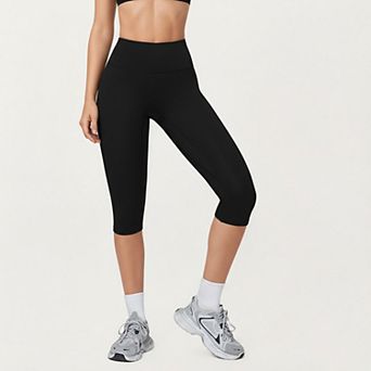 Women's High Waist Capri Leggings with Smooth Compression Fit and Stretch Fabric