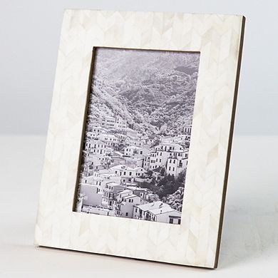 Artemis 5x7 Picture Frame - Handcrafted Bone