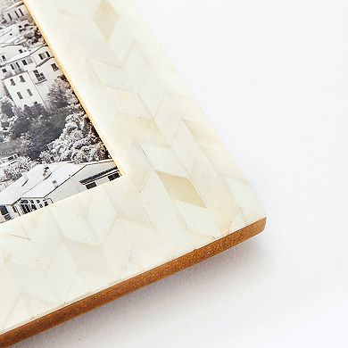 Artemis 5x7 Picture Frame - Handcrafted Bone