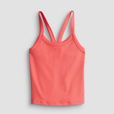 Juniors' SO® Sporty Rib Tank Top