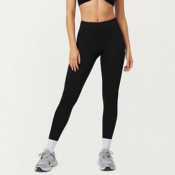 Women's High Waist Full Length Leggings with Side Pockets and Smooth Compression Fit