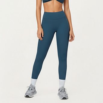 Women's High Waist Full Length Leggings with Side Pockets and Smooth Compression Fit