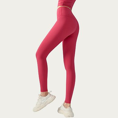 Women's High Waist Compression Leggings with Seamless Stretch Fit and Smooth Sculpting Design