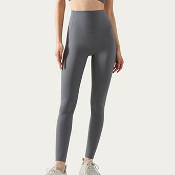 Women's High Waist Compression Leggings with Seamless Stretch Fit and Smooth Sculpting Design