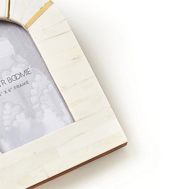 Mukhendu Arch 4x6 Cream Picture Frame - Handcrafted Bone