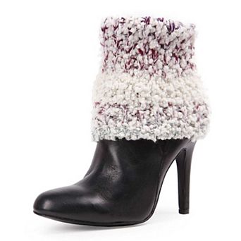 Women's Bullait Thick Stretch Knit Marled Boot Topper