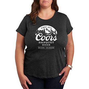 Plus Size Coors Banquet Beer Graphic Tee