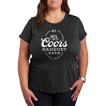 Plus Size Coors Banquet Beer Since 1873 The Legend Graphic Tee