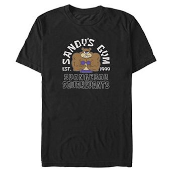 Big & Tall Nickelodeon SpongeBob SquarePants Sandy's Gym Graphic Tee
