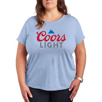 Plus Size Coors Light Logo Graphic Tee