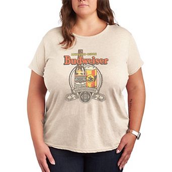 Plus Size Anheuser-Busch Budweiser Vintage Graphic Tee