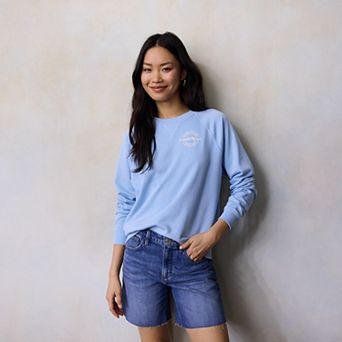 Women's LC Lauren Conrad Laguna Beach Surf Club Graphic Sweatshirt