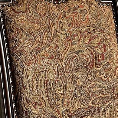 Classic Style Transitional Arm Chair, Cherry Brown