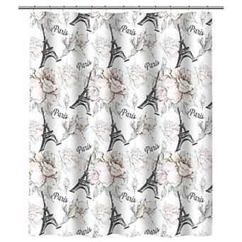 Popular Bath Paris Floral 14 pc Shower Curtain Set
