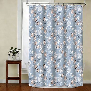 Popular Bath Beach Time 14-pc. Shower Curtain Set