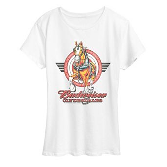 Women's Budweiser Clydesdales Crest Graphic Tee