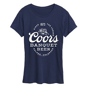 Women's Coors Banquet Beer Since 1873 The Legend Graphic Tee