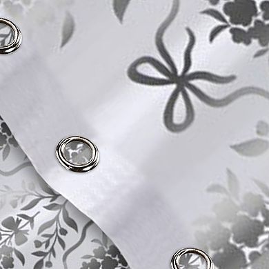 Popular Bath Floral Printed Shower Curtain