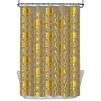 Popular Bath Floral Printed Shower Curtain