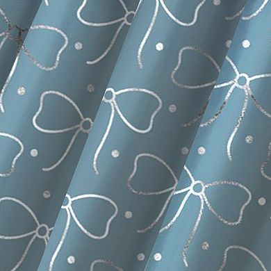 Popular Bath Polka Bows Shower Curtain