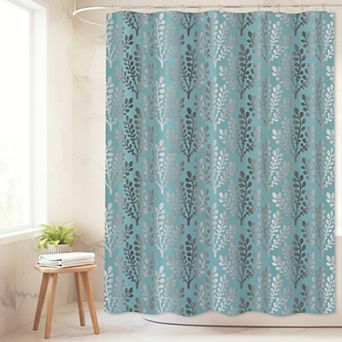Popular Bath Botanical Shower Curtain